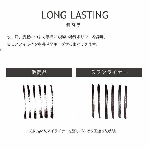 スワンライナーリキッドアイライナー ９色